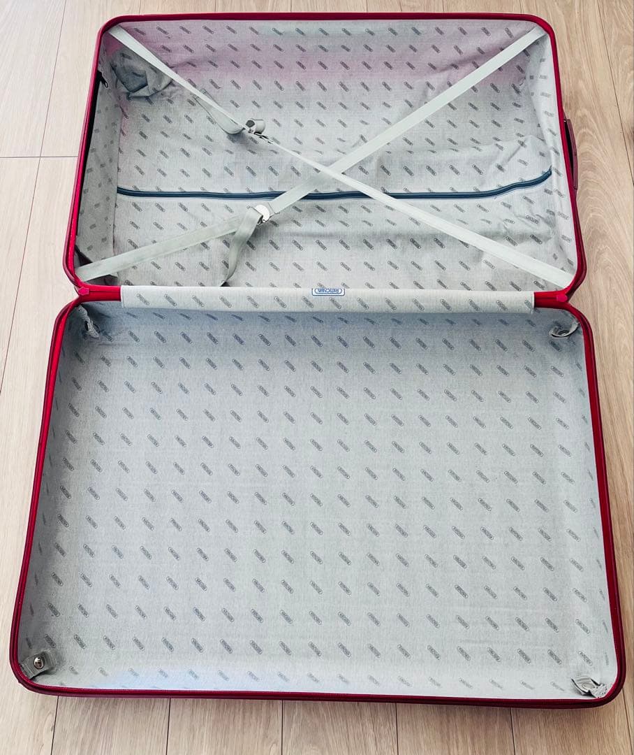 RIMOWA 82L サルサスーツケース2輪　レッド　貴重　廃盤品　軽量