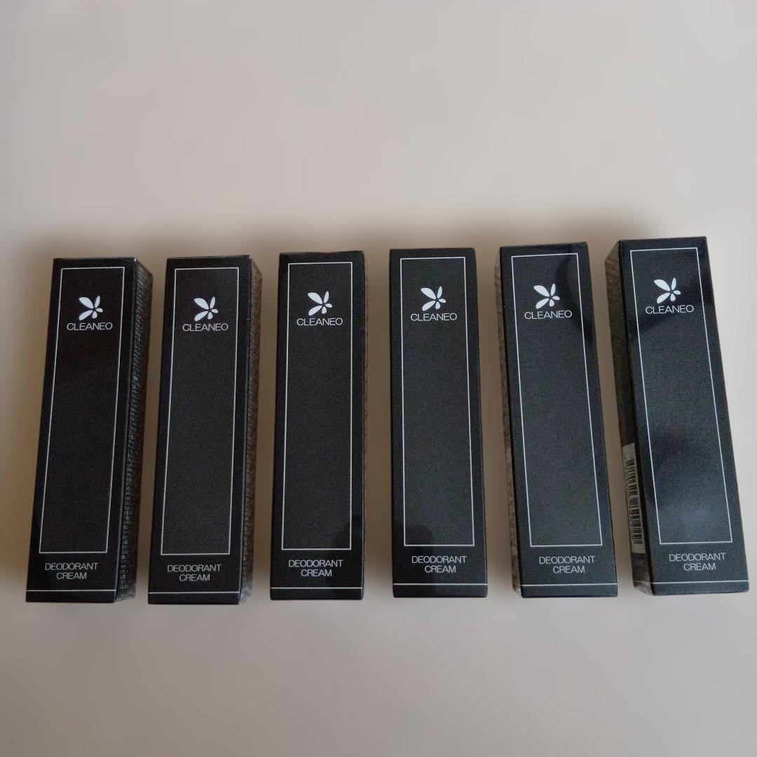 新品未開封　CLEANEO　クリアネオ　デオドラントクリーム　腋臭　６本　DEO