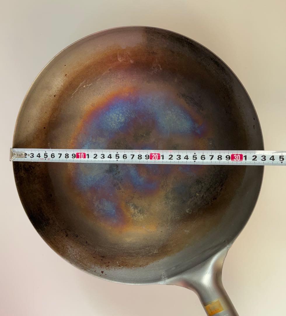 中華鍋 EBM 33 純チタン製 中華片手鍋 33cm