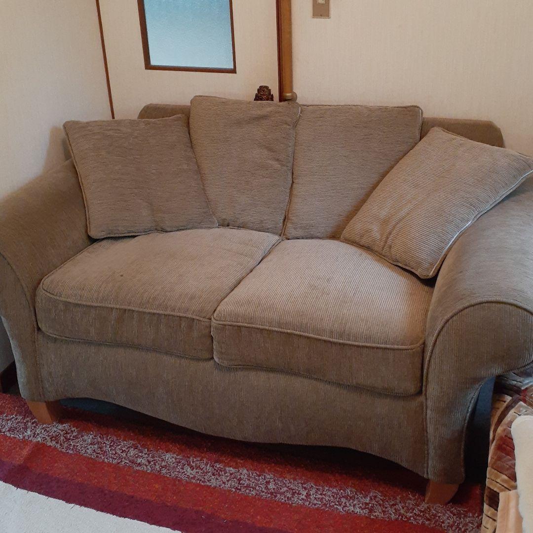 ヴィンテージソファ　LA ボストン　西海岸　ソファ　３人(値下げしました)