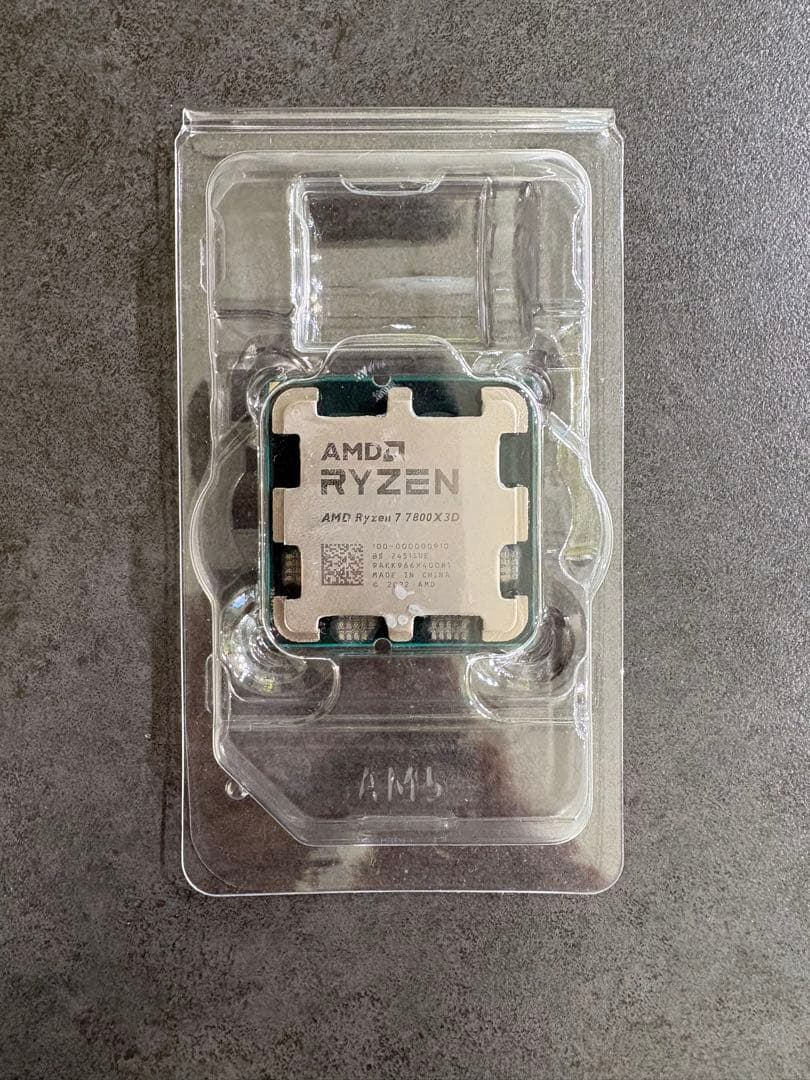 ラ*ト様 Ryzen7 7800X3D ジャンク