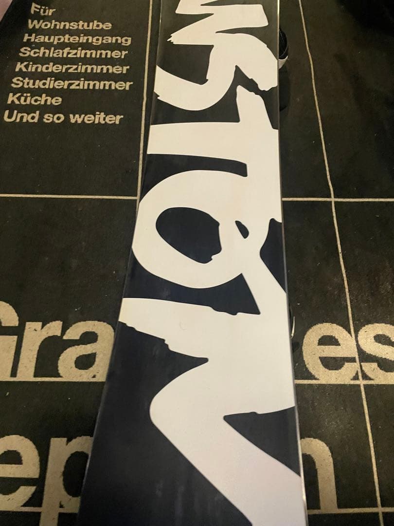 Burton custom 151cm バートンカスタム　ビンディングセット。