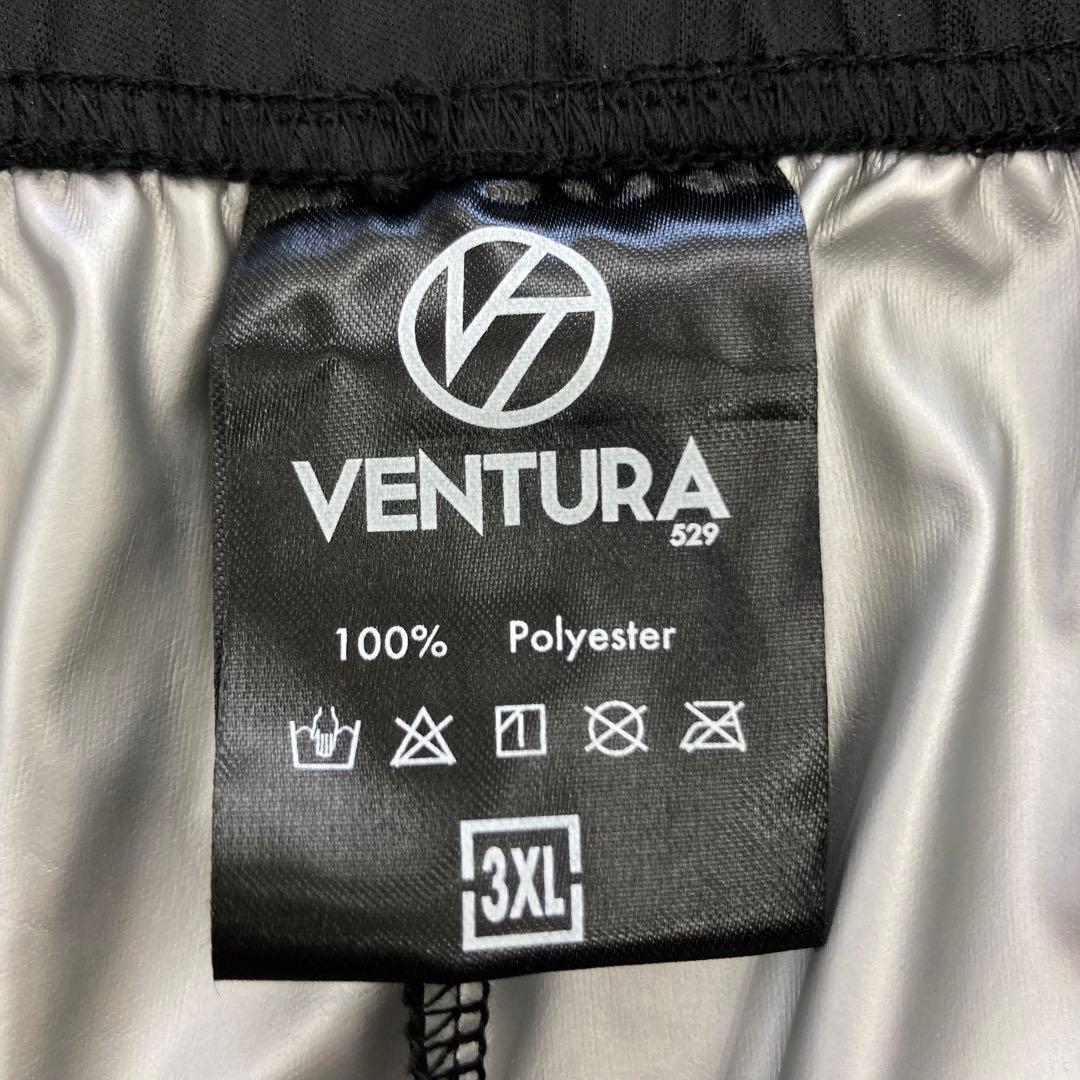 VENTURA 529 K-1 武尊 サウナスーツ 上下セットアップ 3XL 黒