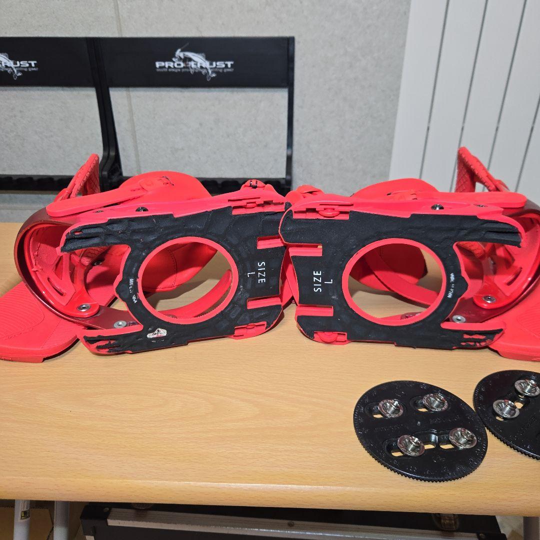 DRAKE FIFTYスノーボード ビンディング　Lサイズ