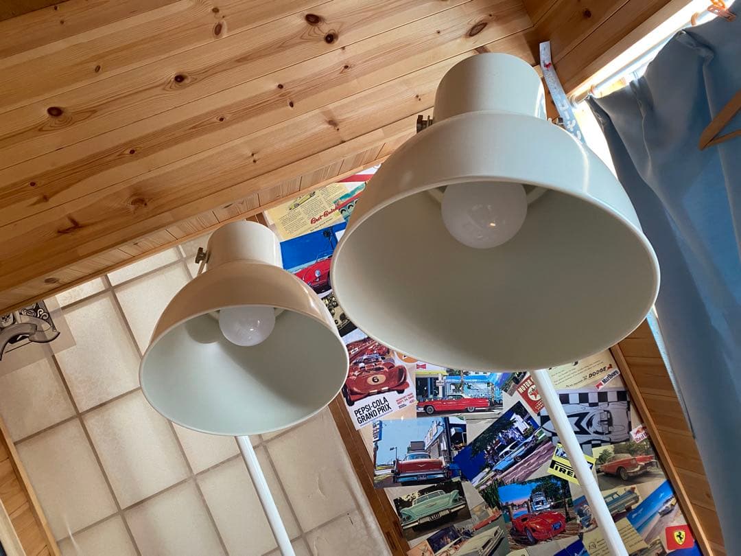 フロアスタンドライト２つセット