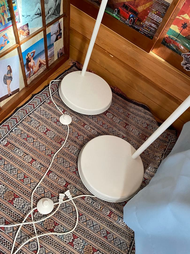 フロアスタンドライト２つセット