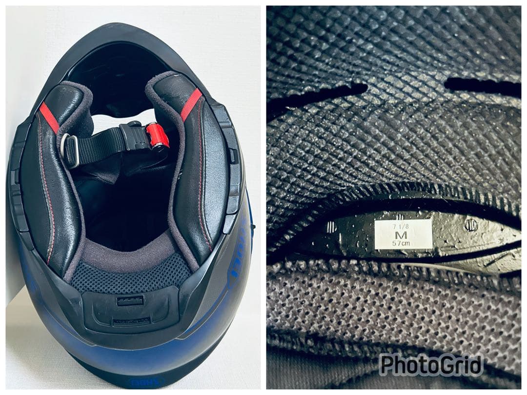 SHOEI GT-Air2 BONAFIDE TC-2 (M) 57cm 青/黒