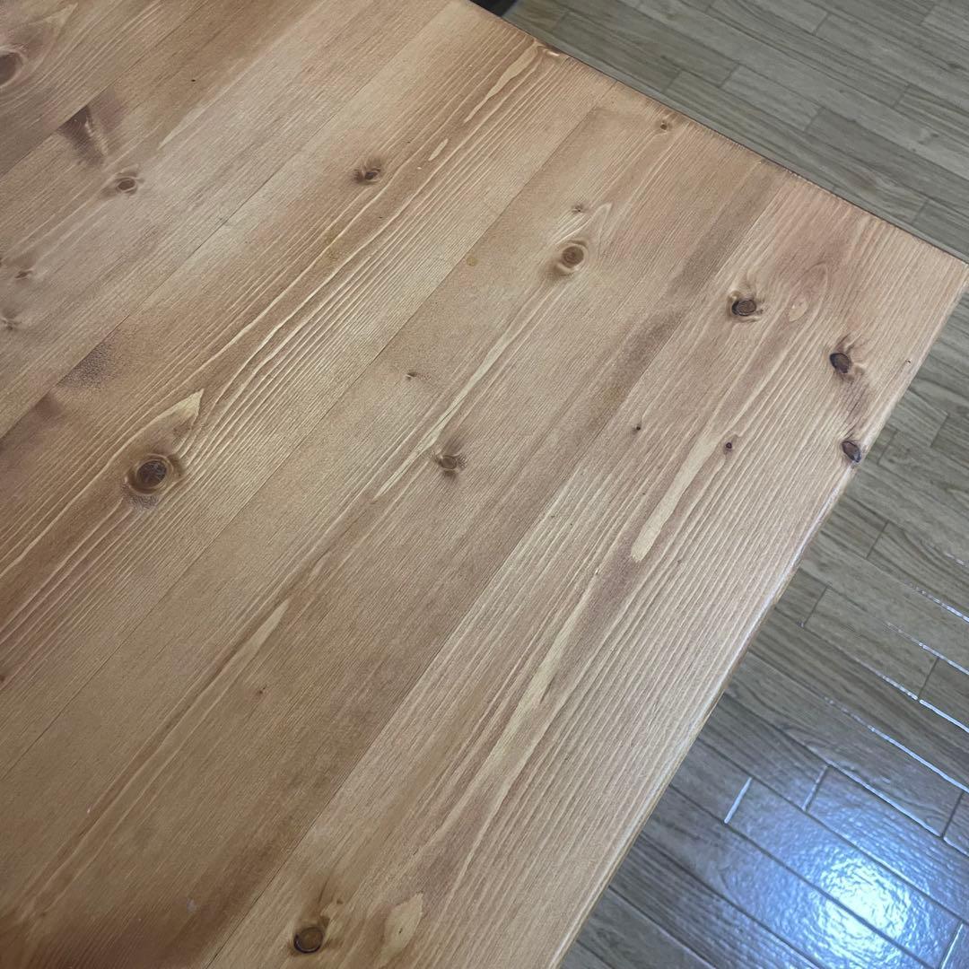 [幅120] LOWYA 天然木ダイニングテーブル