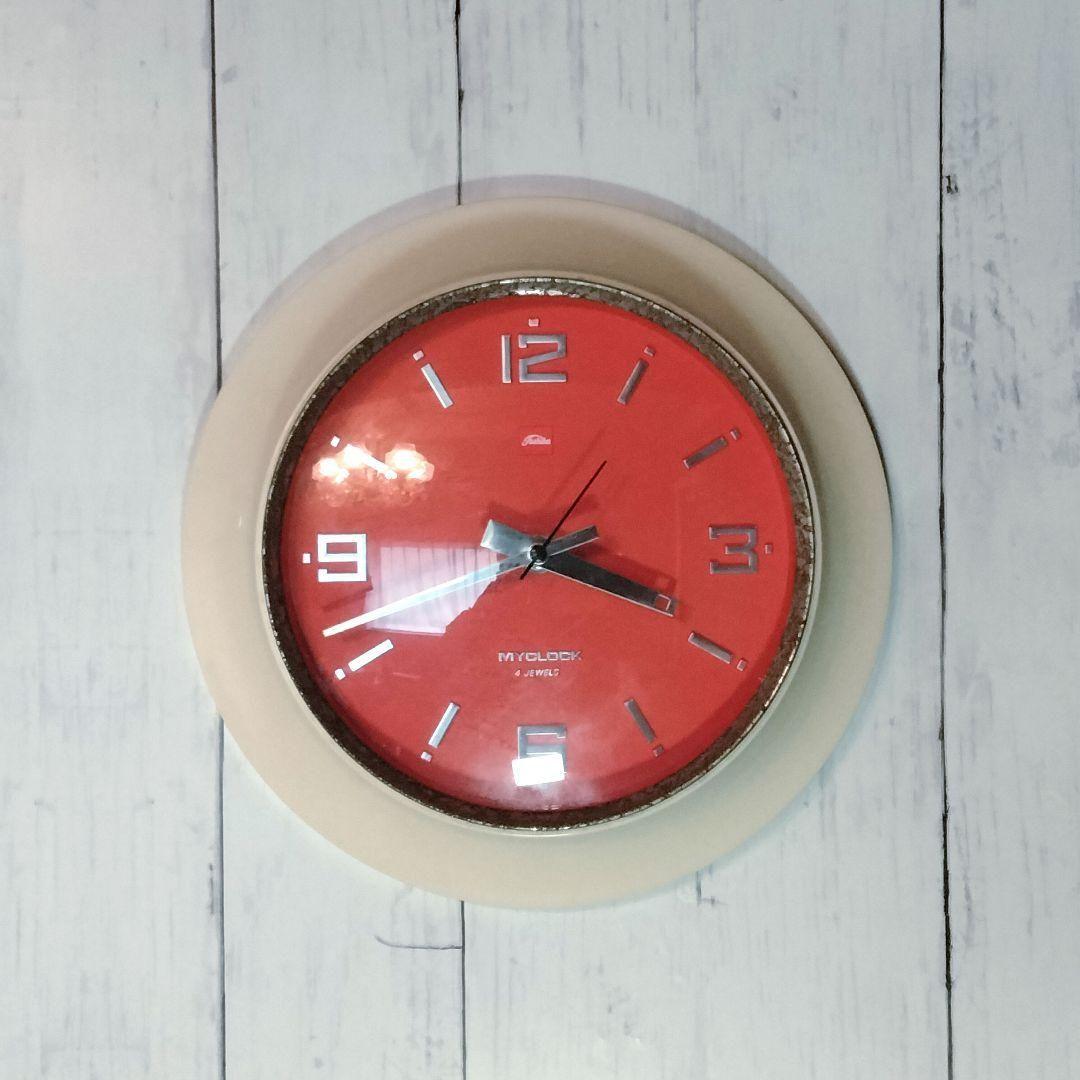 【動作品】東芝 TOSHIBA 掛け時計 アナログ レトロ アンティーク 希少品