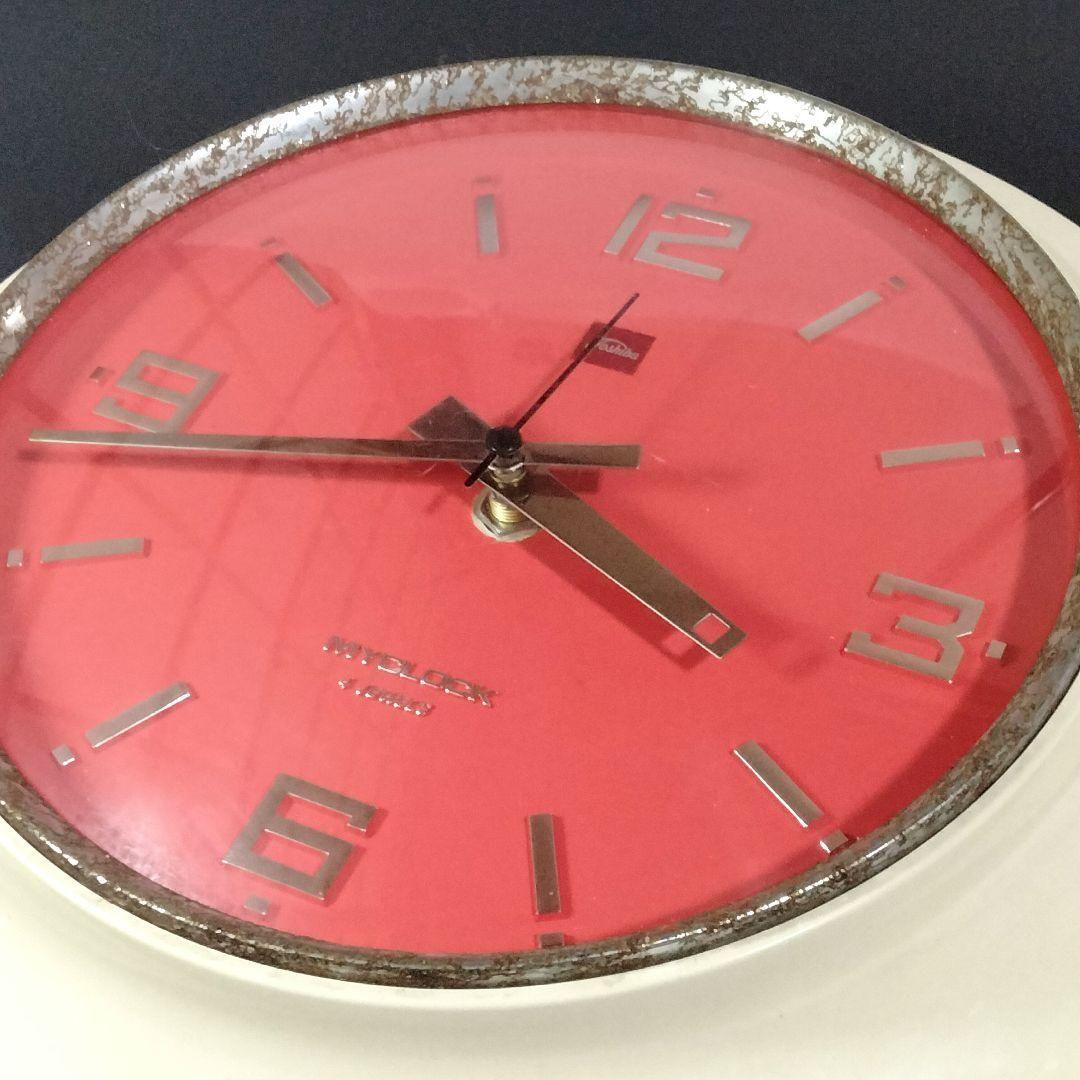 【動作品】東芝 TOSHIBA 掛け時計 アナログ レトロ アンティーク 希少品