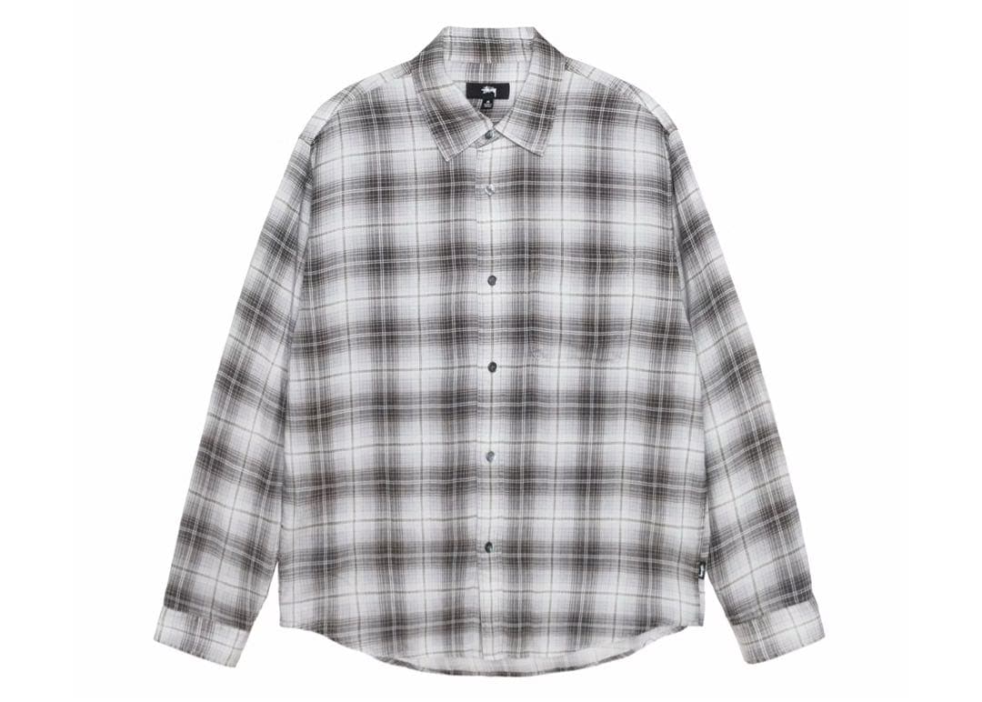 トップス stussy matthew plaid shirt 24ss