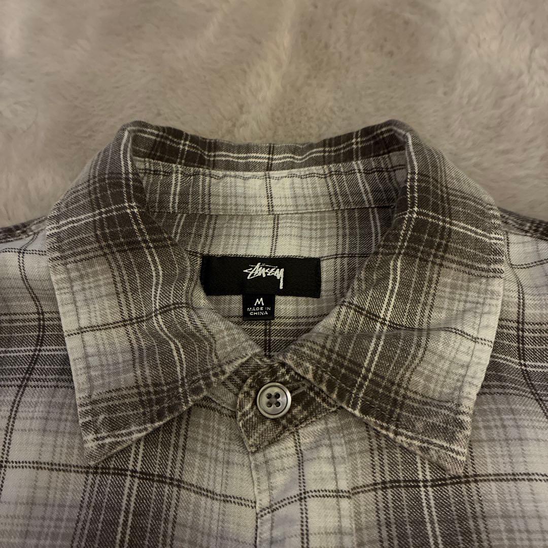 トップス stussy matthew plaid shirt 24ss
