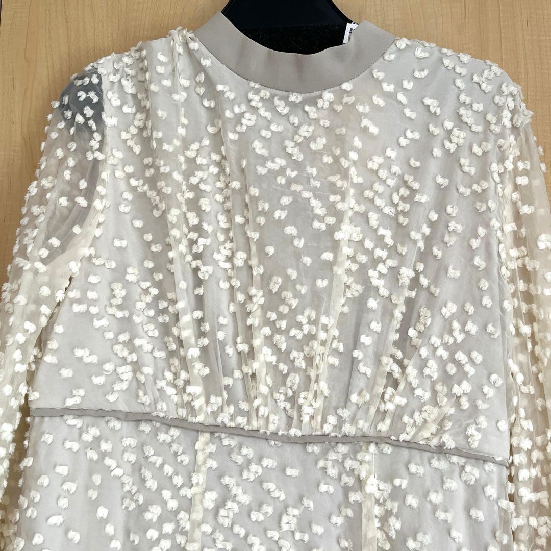 【新品・未使用】CLANE  DOT JACQUARD ONEPIECE