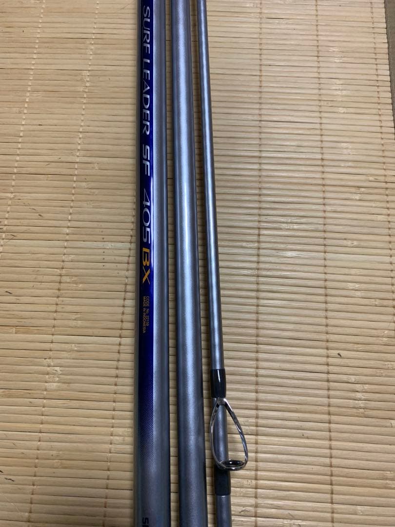 SURF LEADER SF 405 BX 並継 投げ竿 専用袋付き