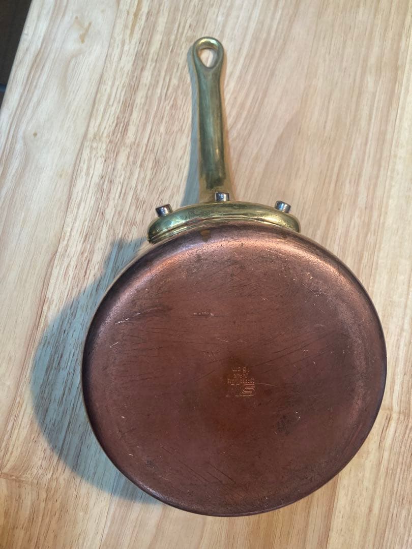 銅鍋15cm 片手鍋