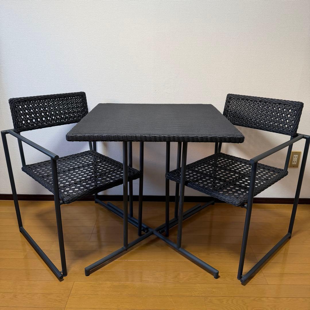 【SOUSUI さま✨】PATIO PETITE　MA テーブル&チェア2脚