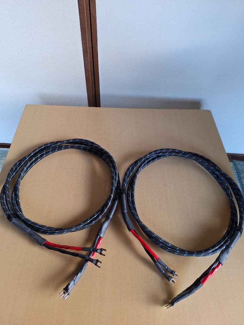 スピーカーケーブルDH LABS Q-10Ext　2.0m Yラグ仕様　導体2倍