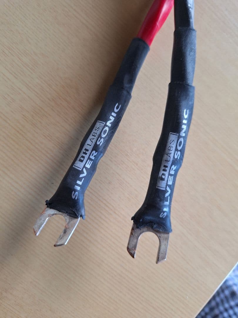 スピーカーケーブルDH LABS Q-10Ext　2.0m Yラグ仕様　導体2倍