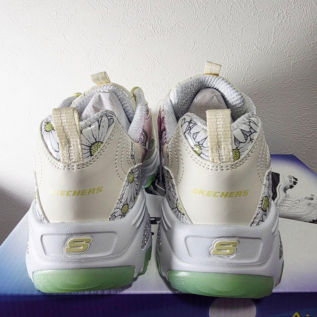 【日本未発売】SKECHERS デイジー 花柄 厚底スニーカー 春 レア