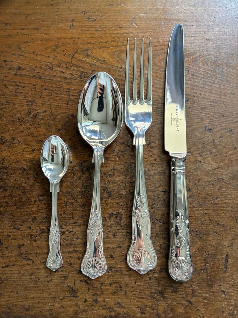 England イングランド　BIC BENビッグベン　カトラリー１６点セット