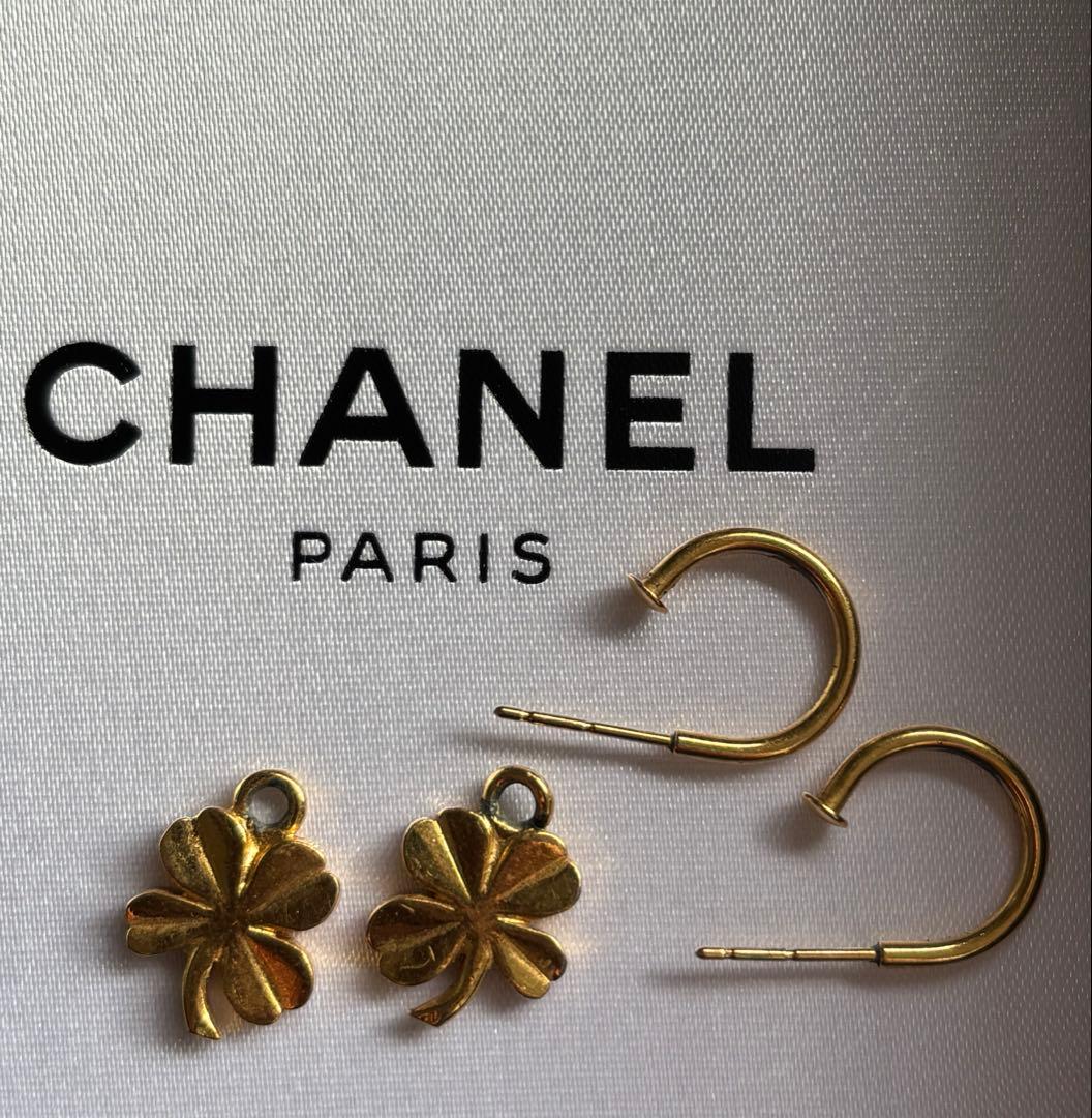 カシス【ラッキーアイテム】CHANEL ヴィンテージシャネル クローバー