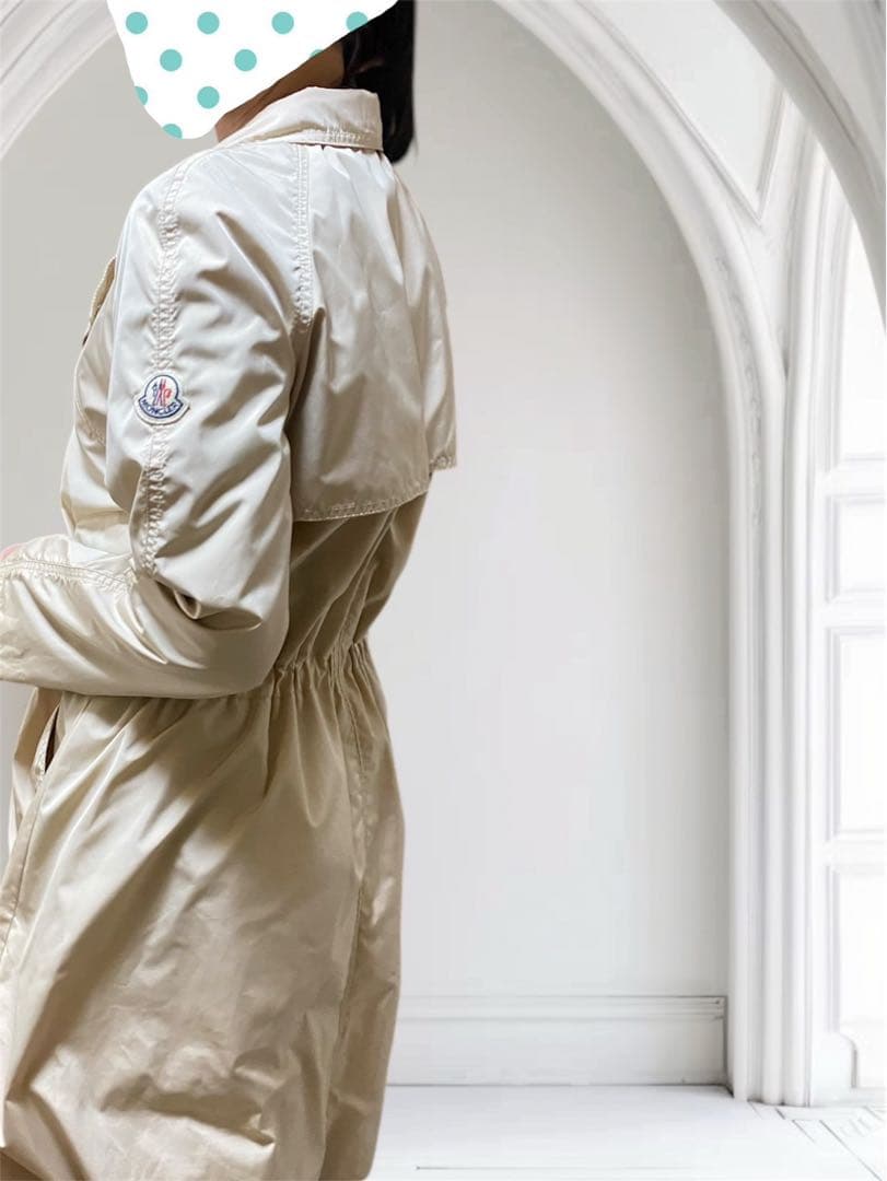 MONCLER ベージュ トレンチコート