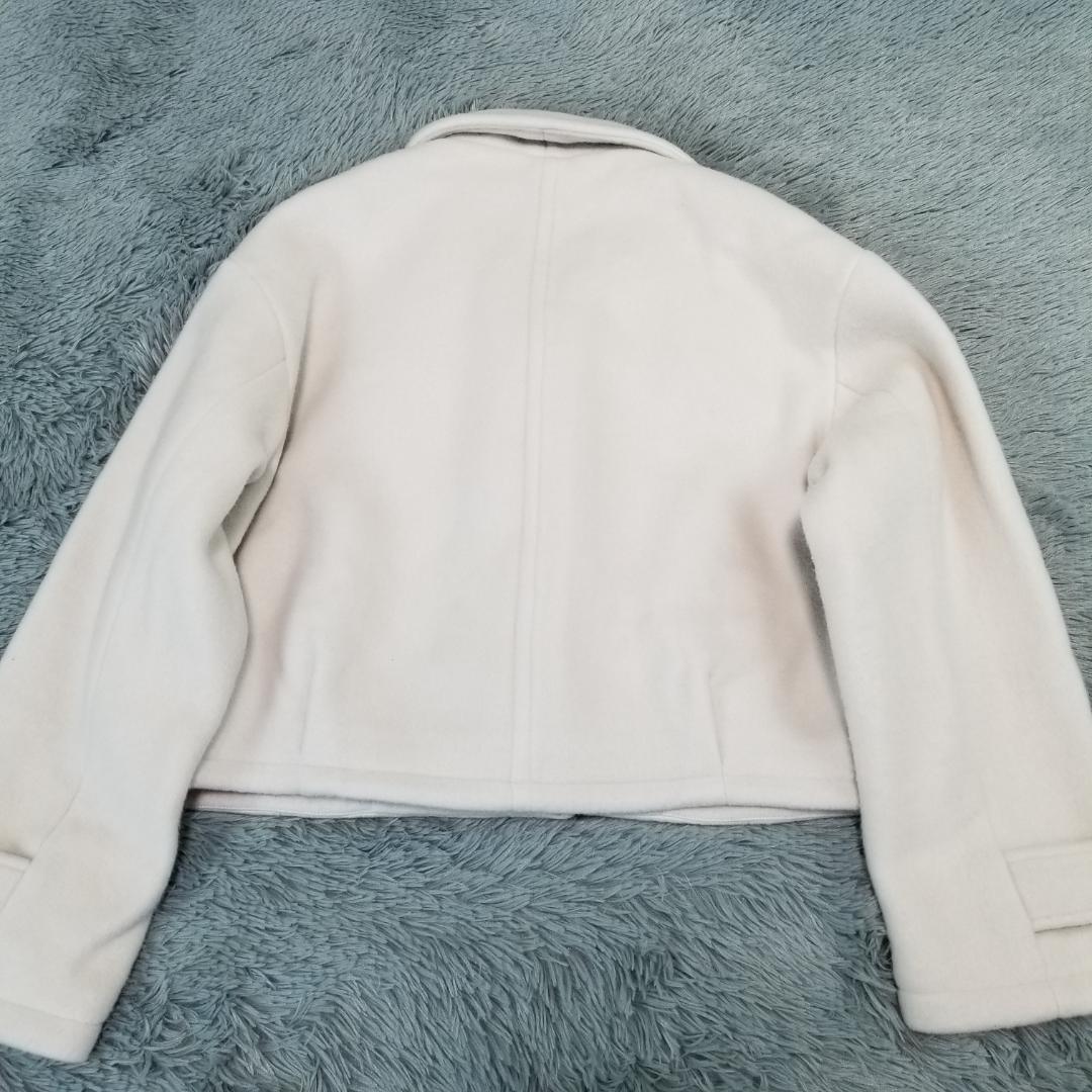 【美品】24AW スナイデル ウールシャギーショートダッフル アイボリー 完売品