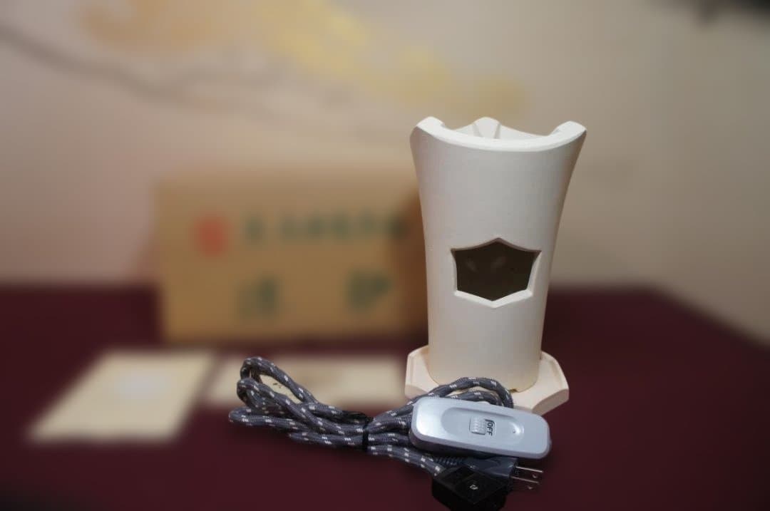 ☆美品 涼炉 電器涼炉 焜炉 冷炉 茶炉 火鉢 瓶掛け送料込み