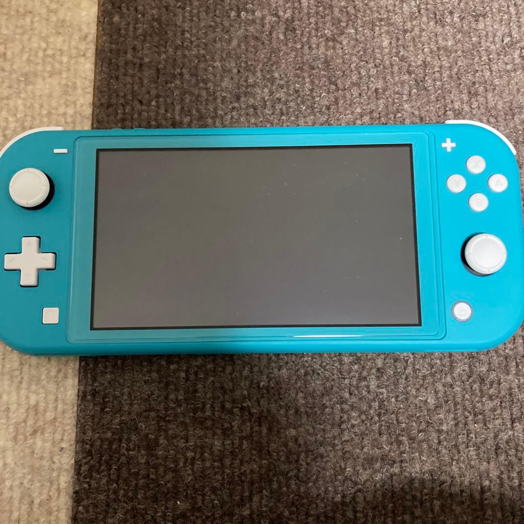 【極美品】Nintendo Switch Lite ターコイズ 充電器等完備✨