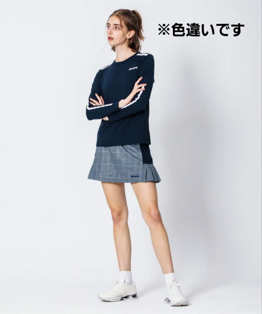 Admiral アドミラル テニスウェア 長袖シャツ&スコートセット M 秋冬物
