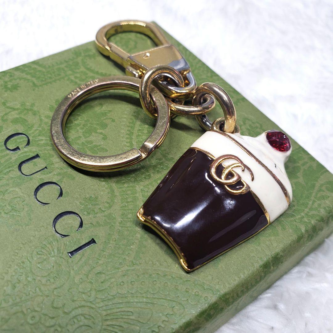 GUCCI グッチ ソフトクリーム アイス キーホルダー キーリング
