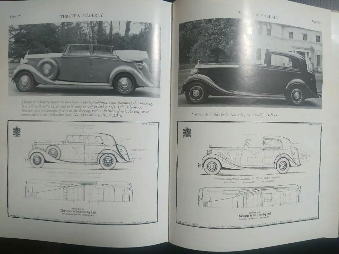 ロールスロイス古書 coachwork on rolls-royce