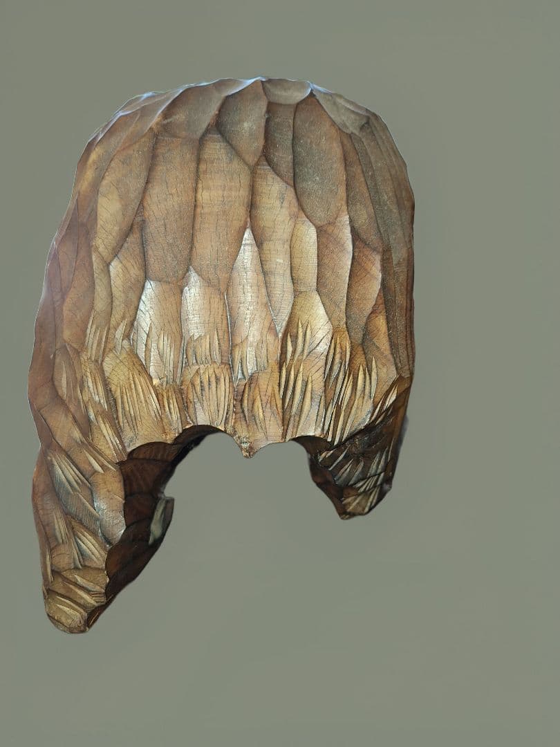 アンティーク木彫り　熊(横51×幅28×高さ34cm 重さ10kg)