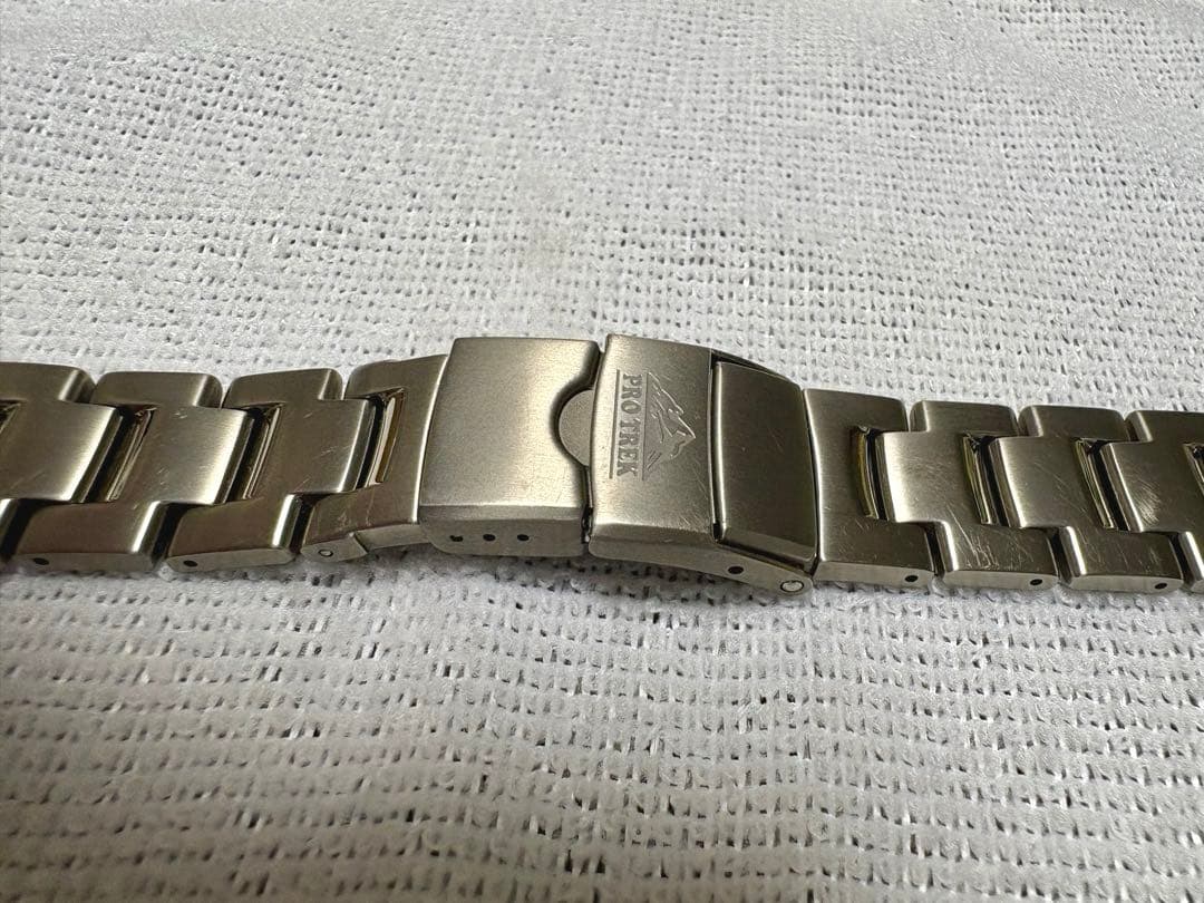 カシオ　プロトレック　チタンベルト
