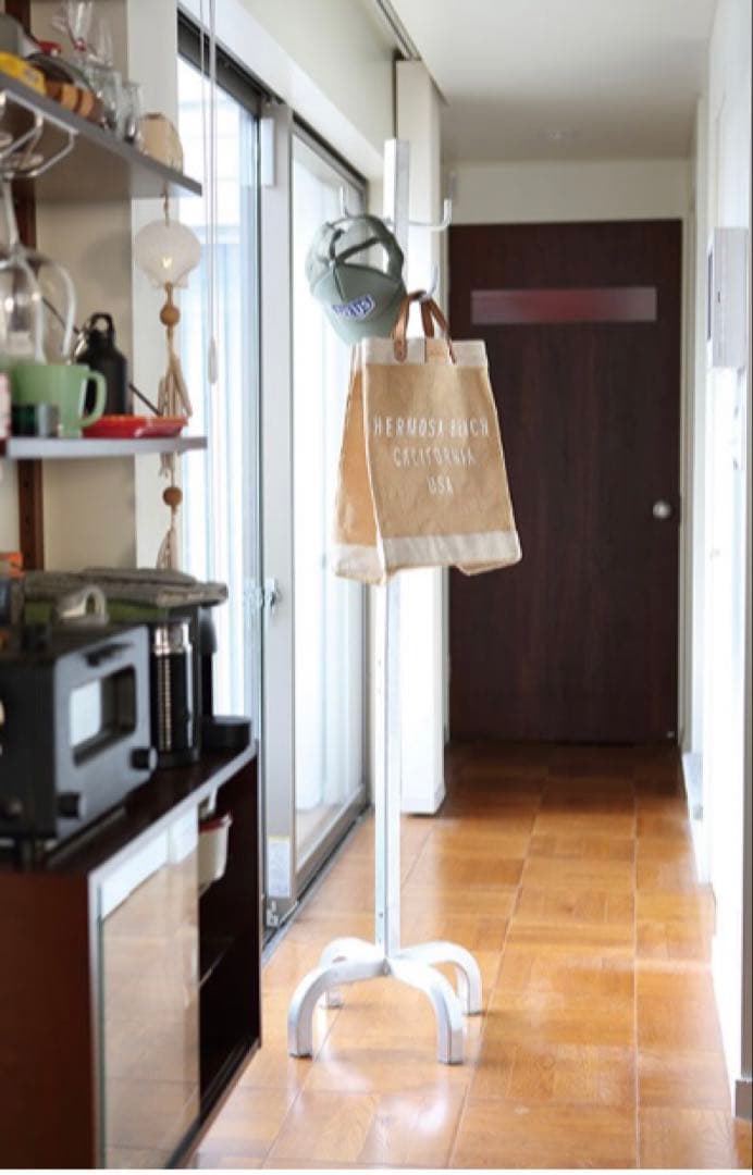 ハンガーポール　シルバー