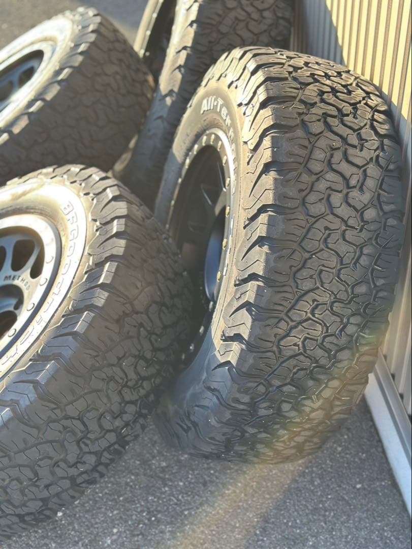 ランドクルーザープラド　ホイール　METHOD RACE WHEELS