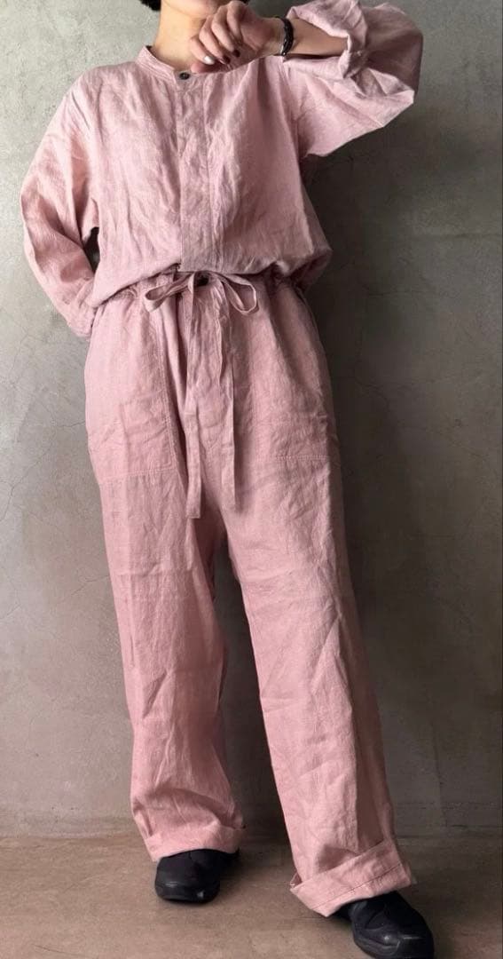 suzuki takayuki ピンク　ジャンプスーツ