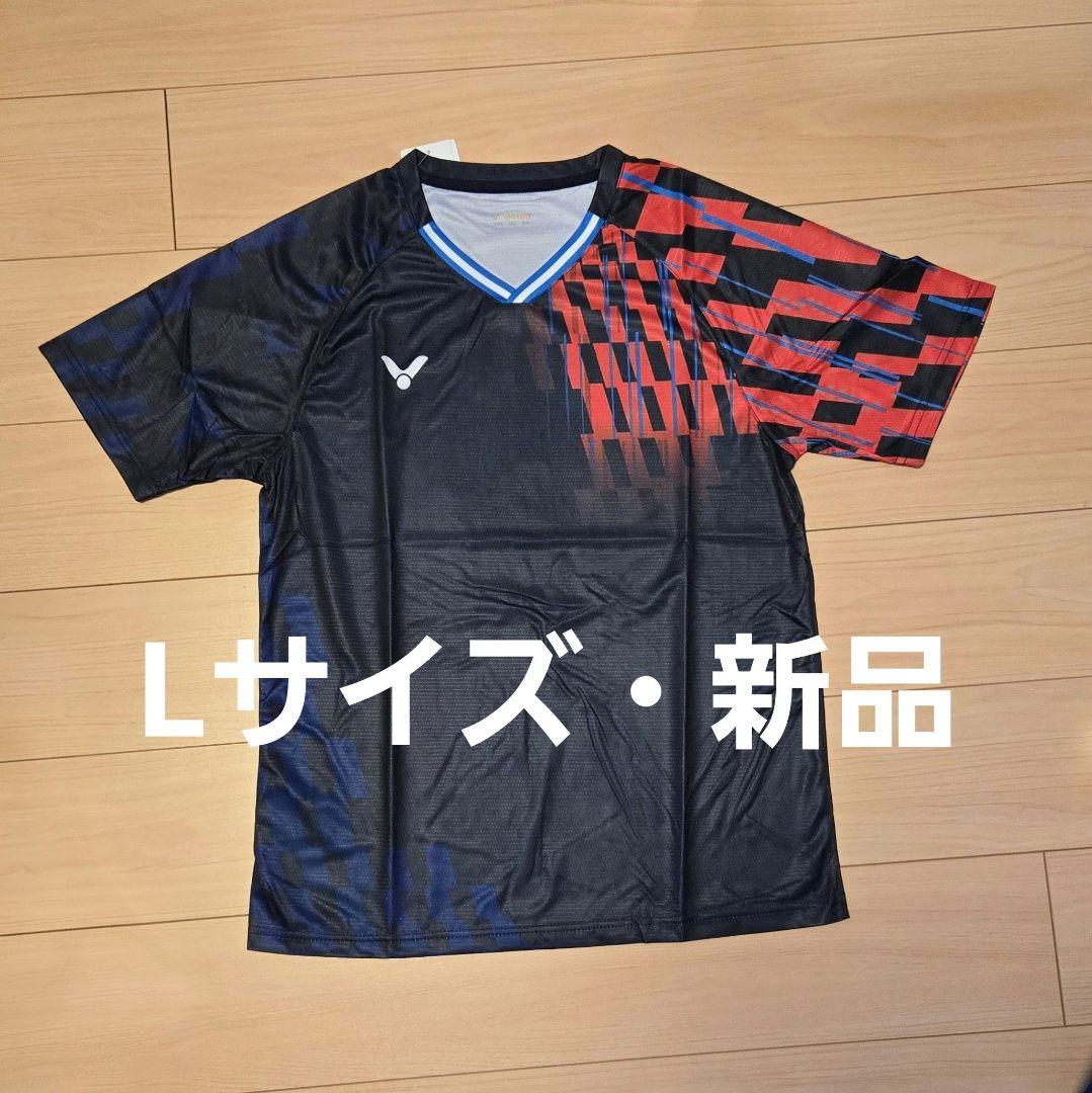 【Lサイズ】VICTOR バドミントンシャツ【即購入可】