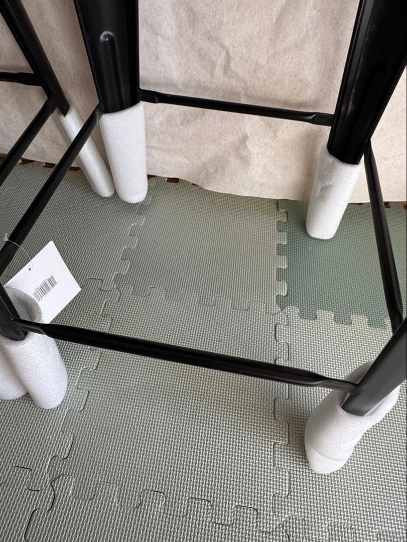 東谷　ハイスツール 椅子　スタッキング可 積み重ね　モダン おしゃれ　２脚セット