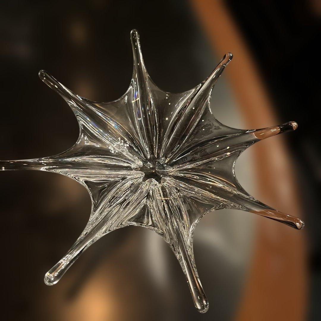 年末値下げオールドバカラ　希少フルーツコンポート　特大 オブジェ　花入