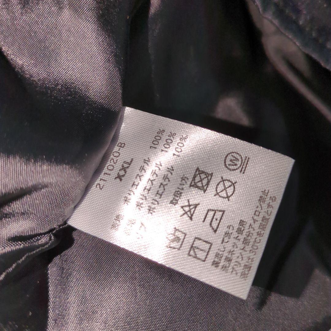 新品未使用　抜刀娘　XXL ブラック スカジャン 　花柄刺繍