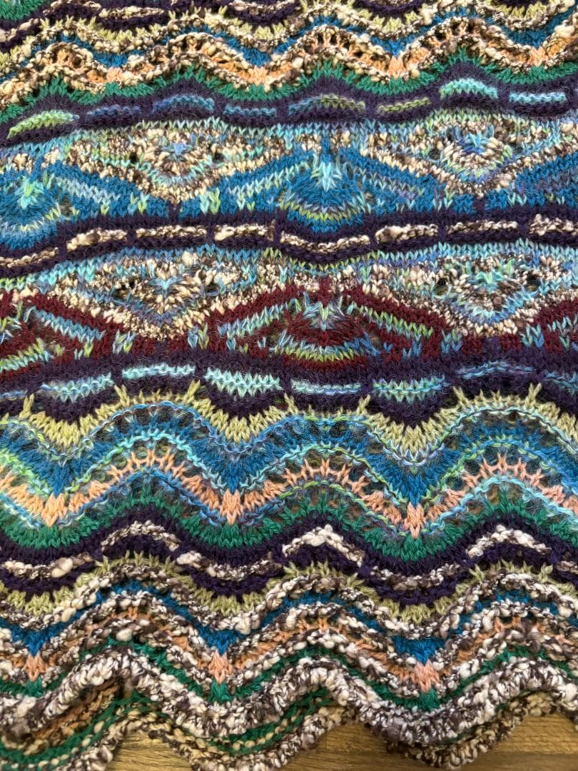 MISSONI ミッソーニ マルチカラー ニットセーター 総柄 イタリア製