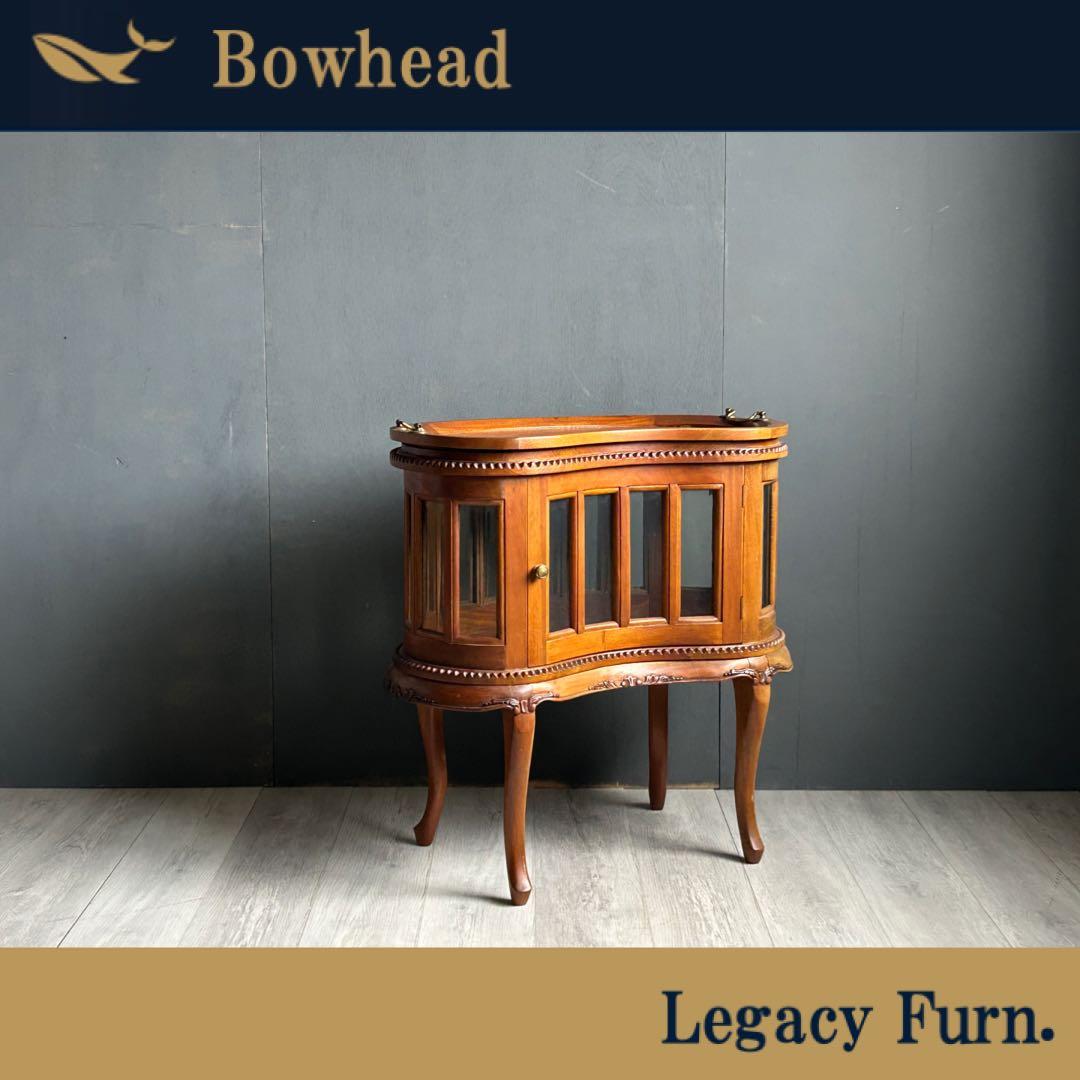 イタリア　マリナ　カッシーリ　ボトルショーケース　マホガニー材　高級　KH