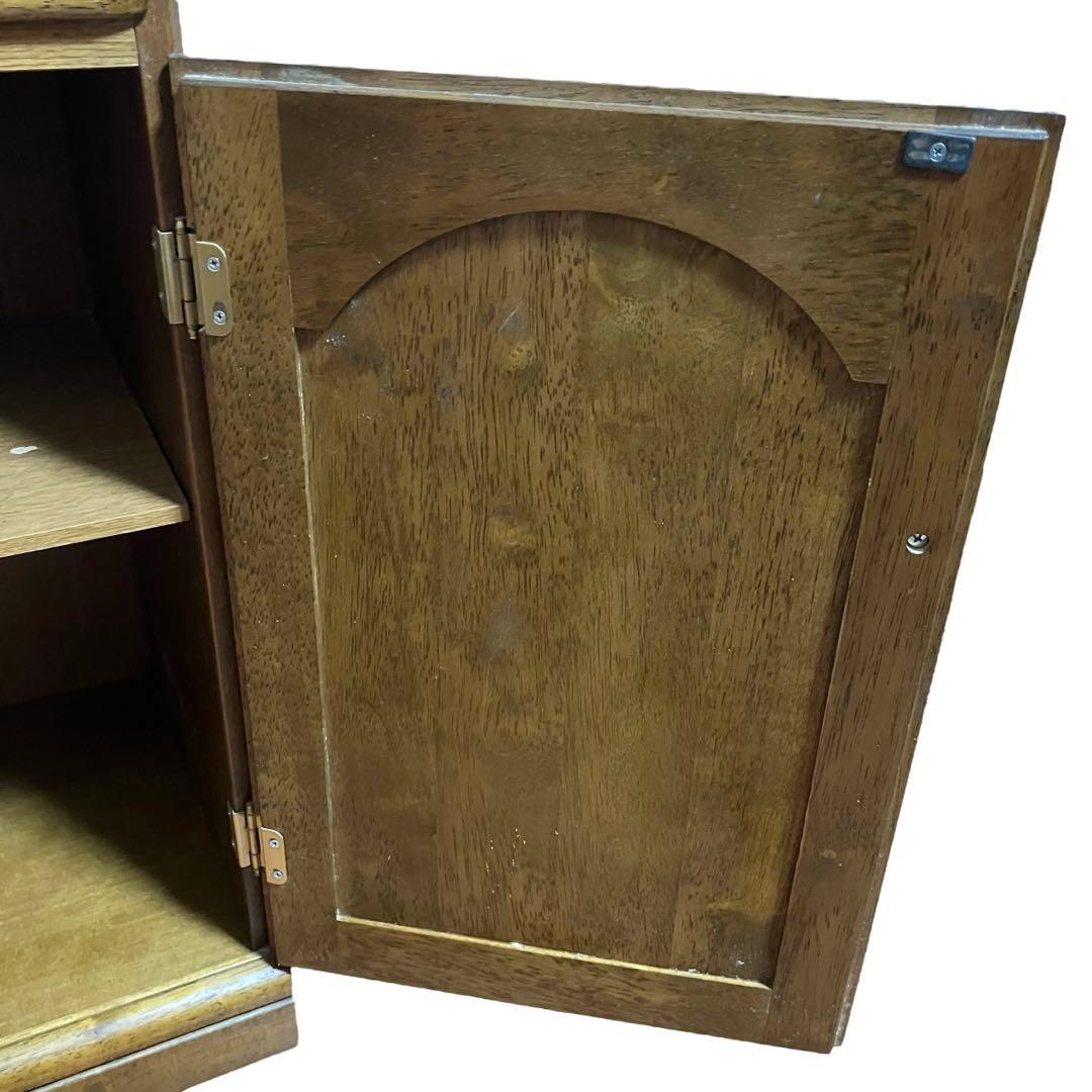 【良品】karimoku カリモク　コロニアル　電話台　アンティーク　高級家具