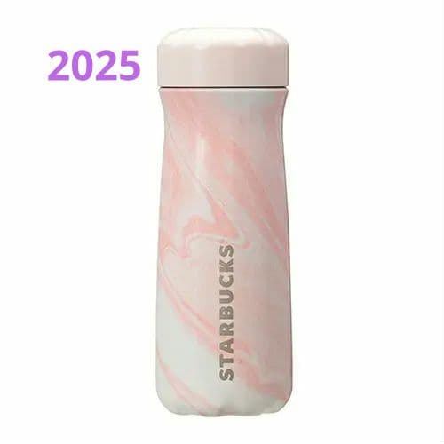SAKURA2025ステンレスボトルS'wellマーブル473ml