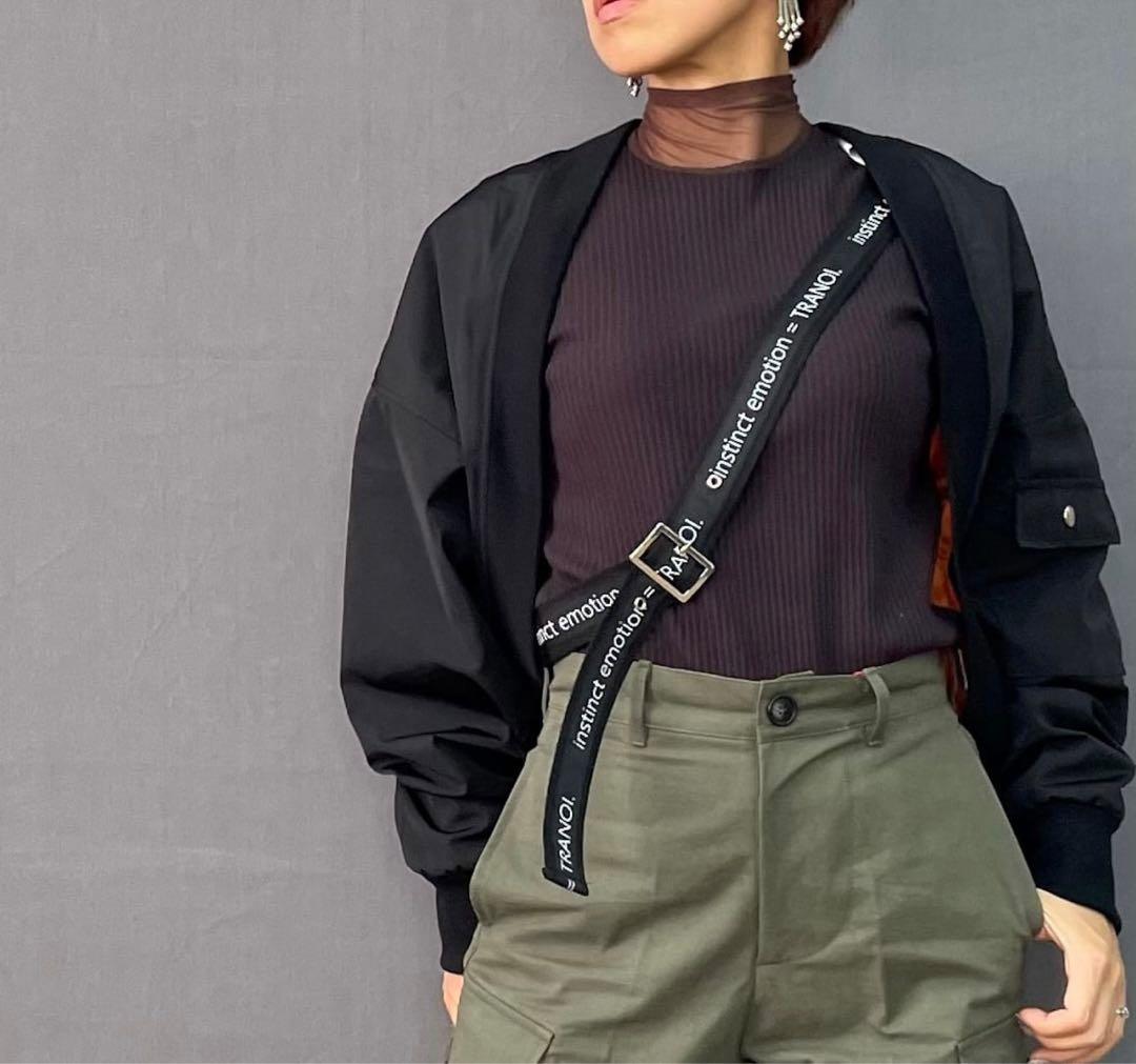 新品　トラノイ　【TRANOI.】 UNKNOWN BOLERO背負えるアウター