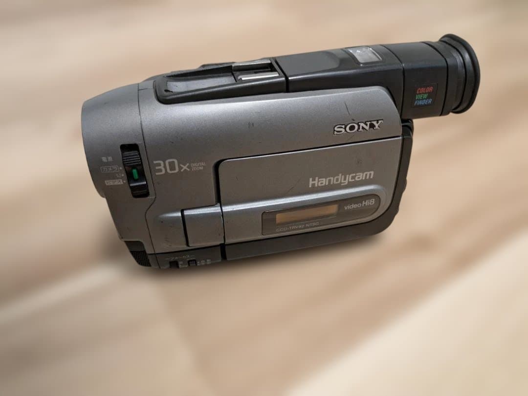 SONY ソニー 8mm テープ Hi8 ビデオカメラ CCD-TRV92