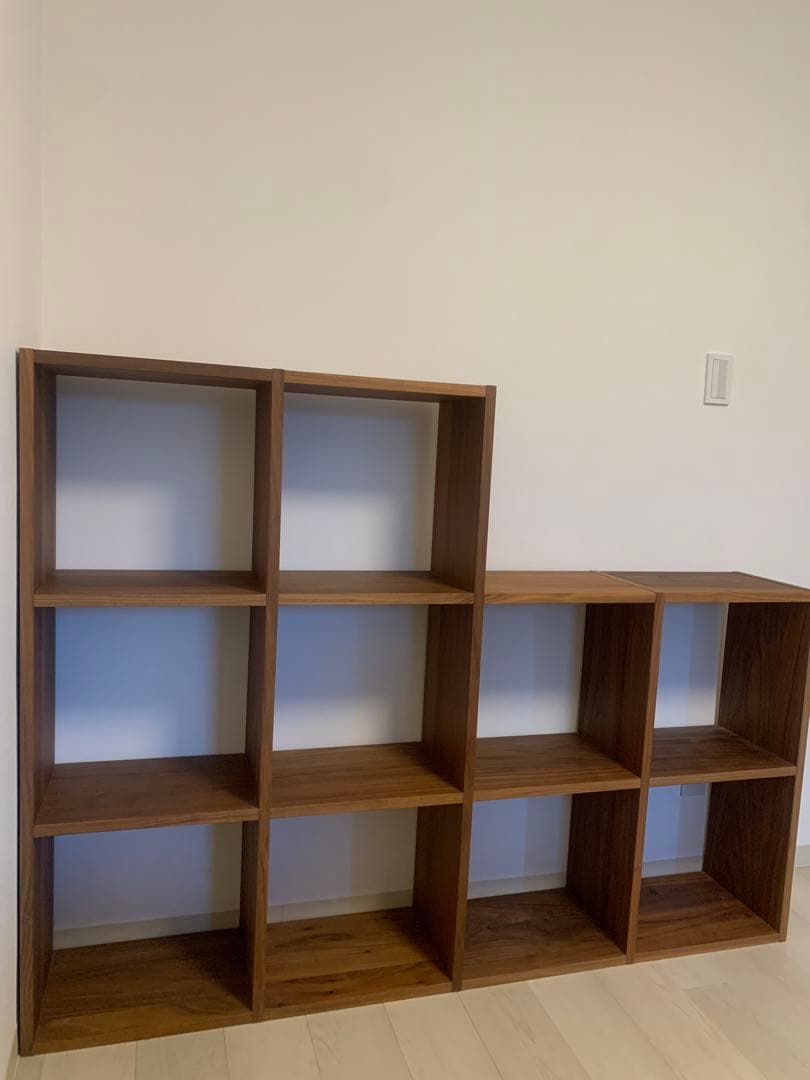 【くまくま2020】 スタッキングシェルフ 3段×2列 追加棚 2段×2