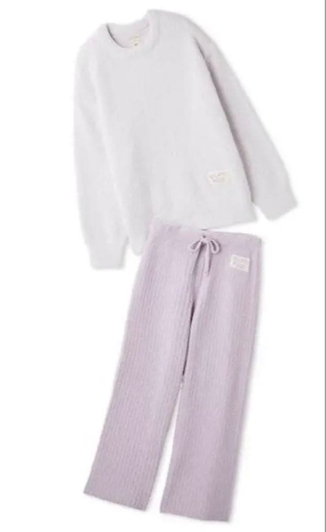 てぃな　gelato pique ジェラートピケ　ラベンダー　ベビモコ