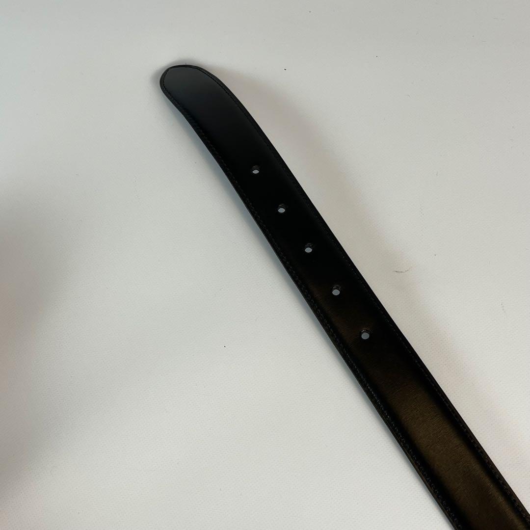 未使用級　Cartier　ベルト　リバーシブル　レザー　ブラック　ブラウン